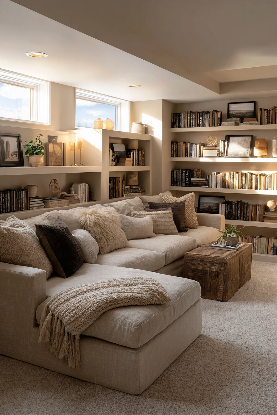 finished basement ideas 34