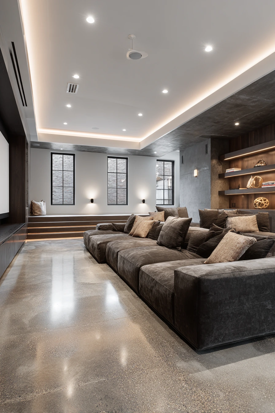 finished basement ideas 9