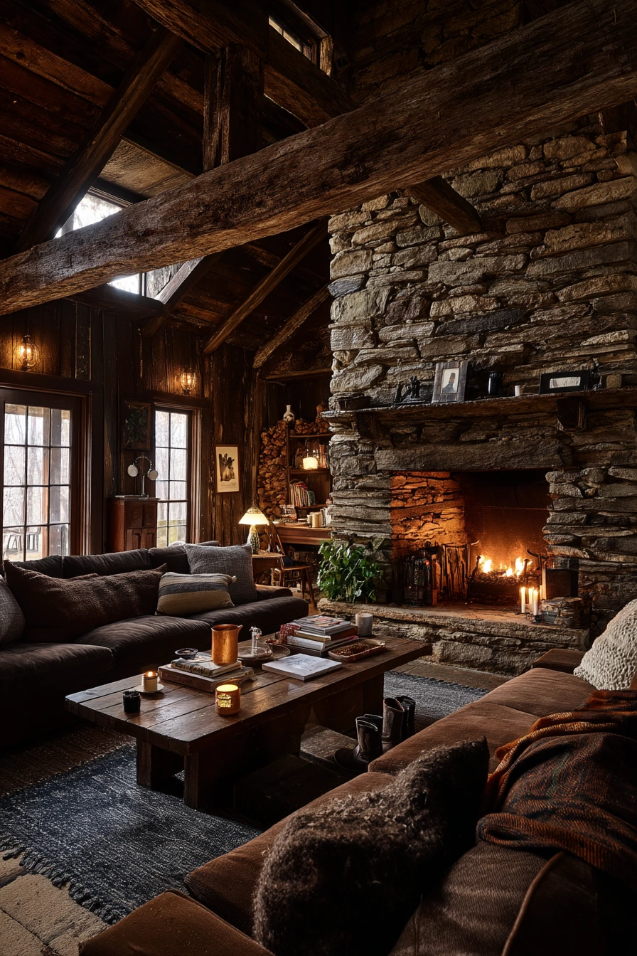 floor to ceiling fireplace ideas 12