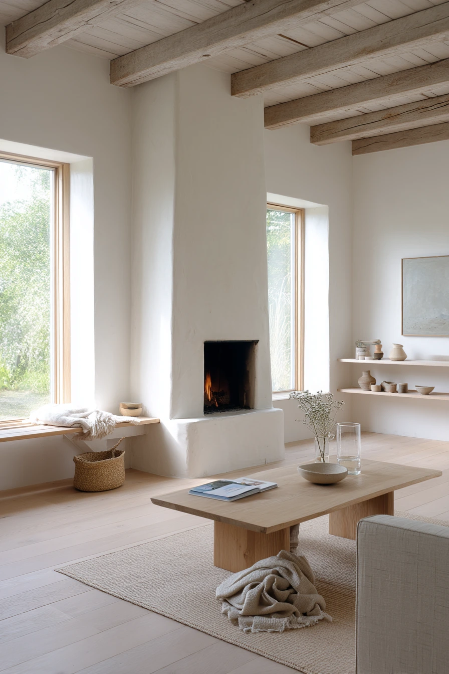 floor to ceiling fireplace ideas 16