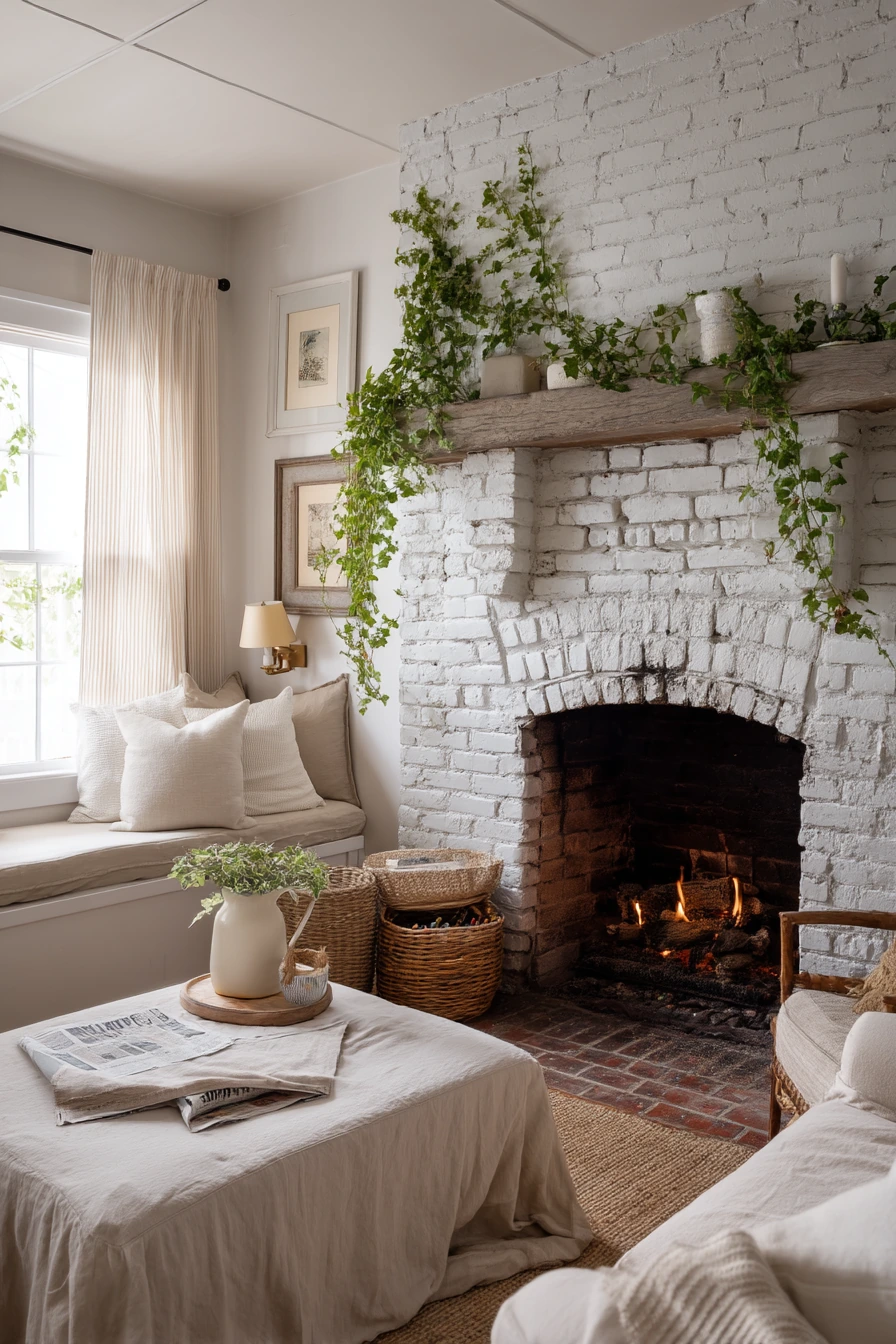 floor to ceiling fireplace ideas 24