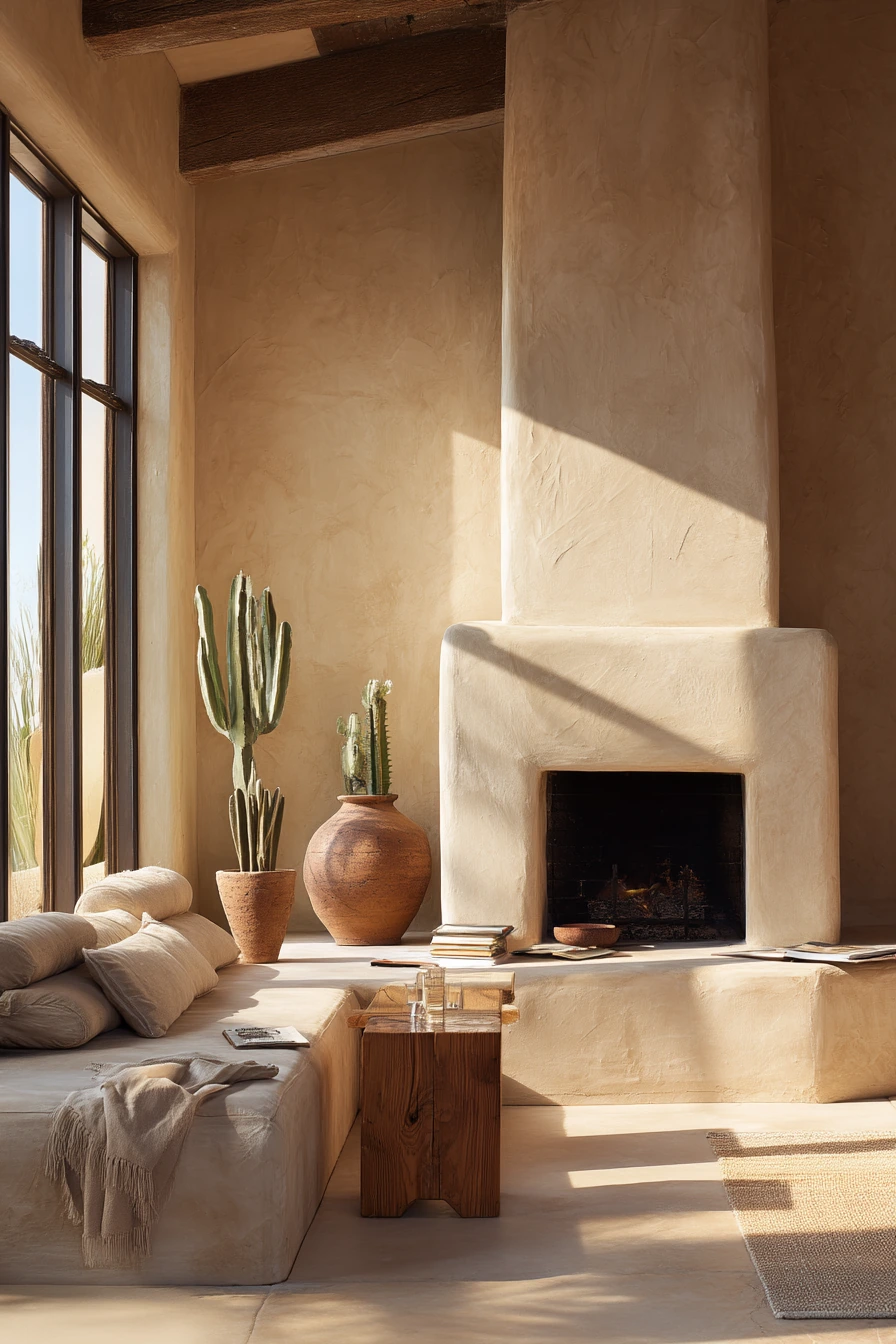 floor to ceiling fireplace ideas 28