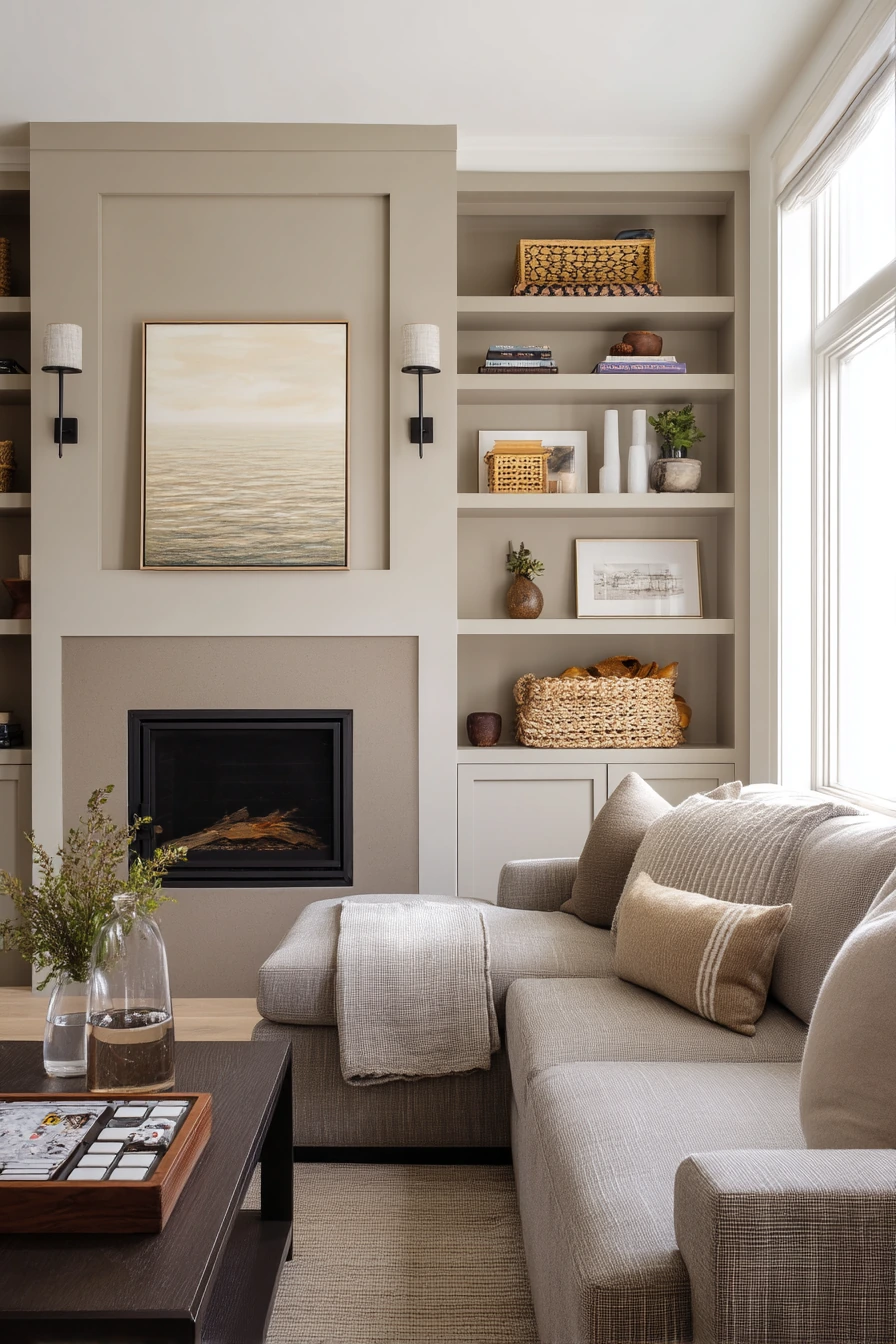 floor to ceiling fireplace ideas 37