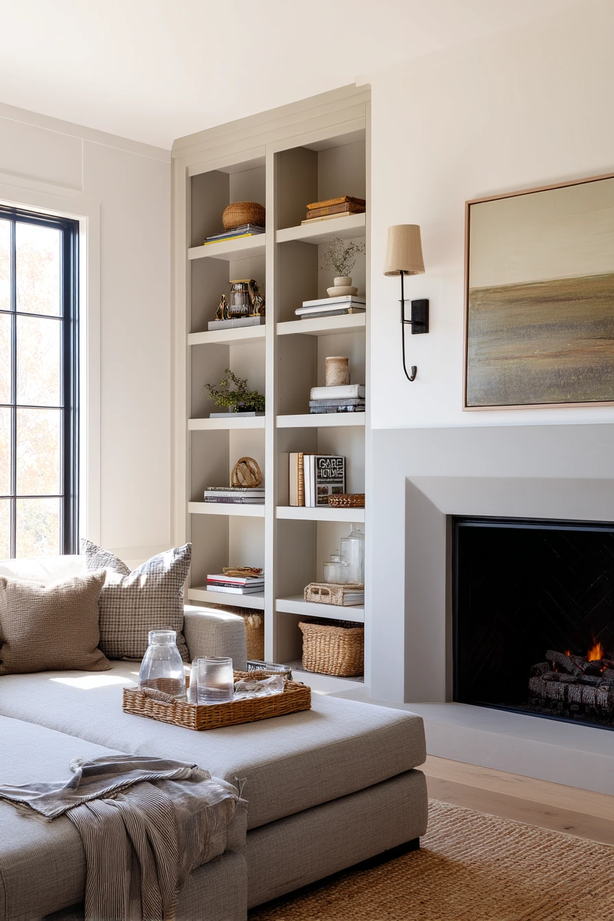 floor to ceiling fireplace ideas 39