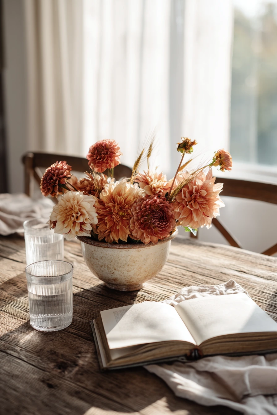 floral thanksgiving centerpiece 1