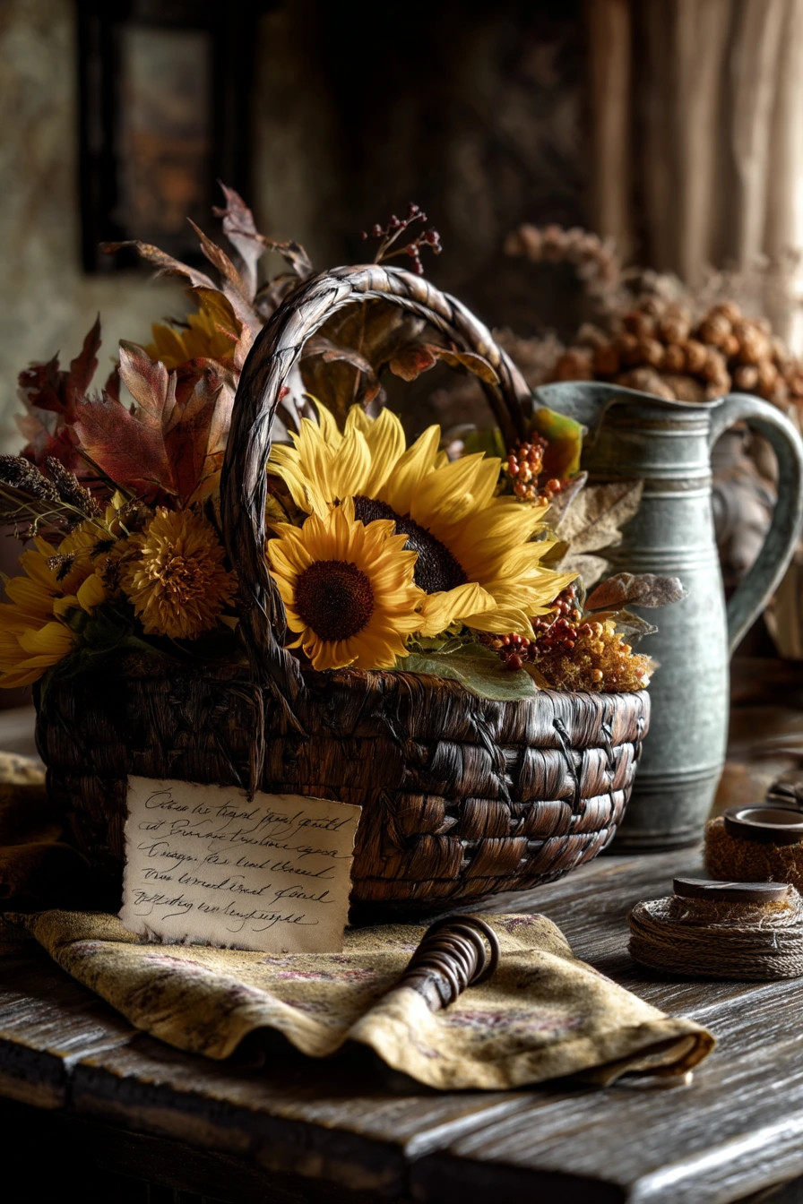 floral thanksgiving centerpiece 21