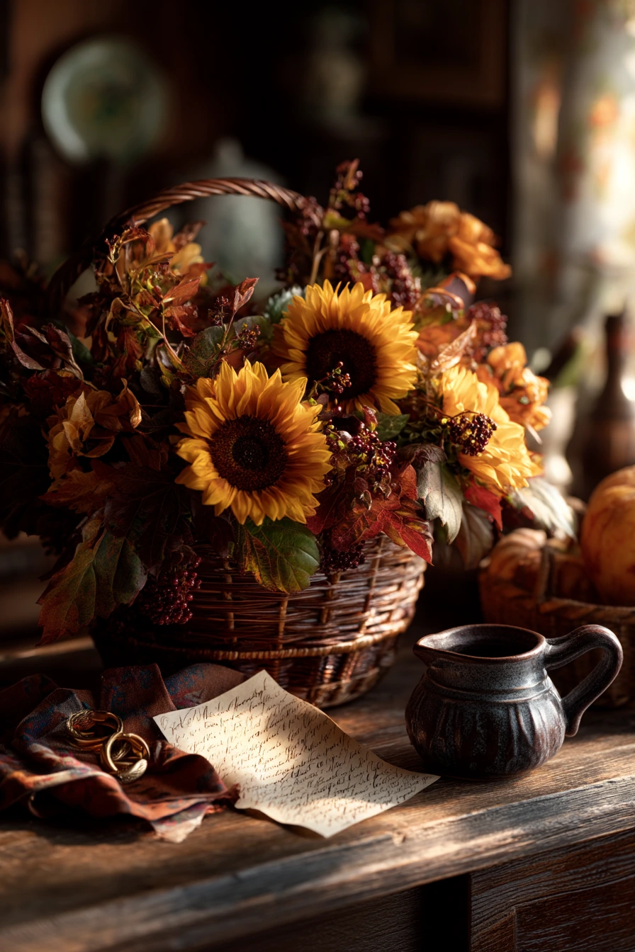 floral thanksgiving centerpiece 23