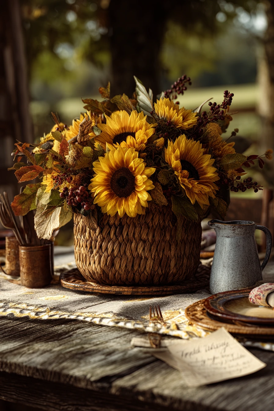 floral thanksgiving centerpiece 24