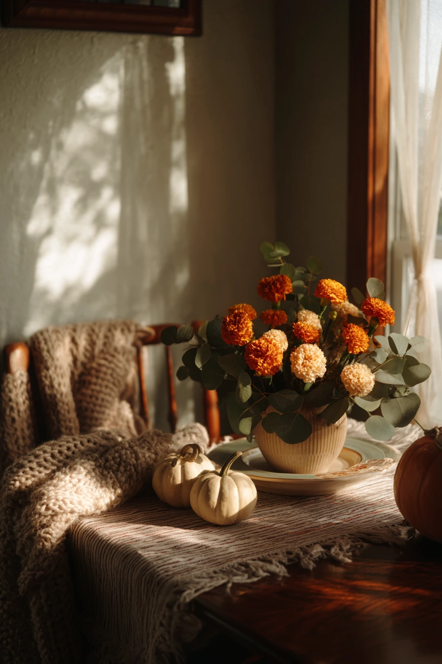 floral thanksgiving centerpiece 8