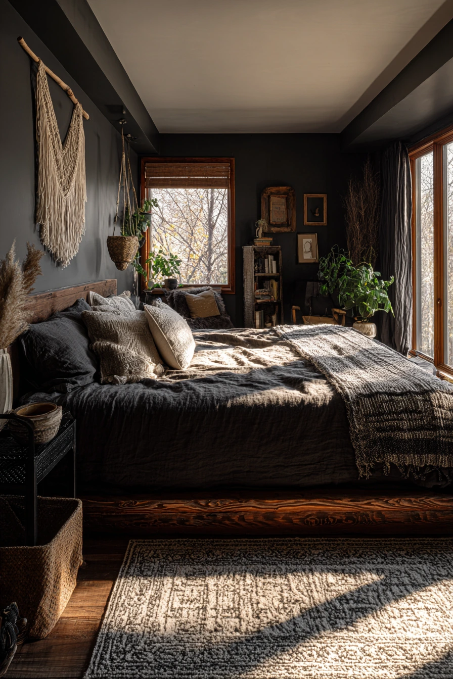 goth boho bedroom 2