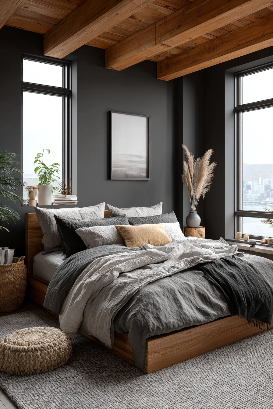 goth boho bedroom 23