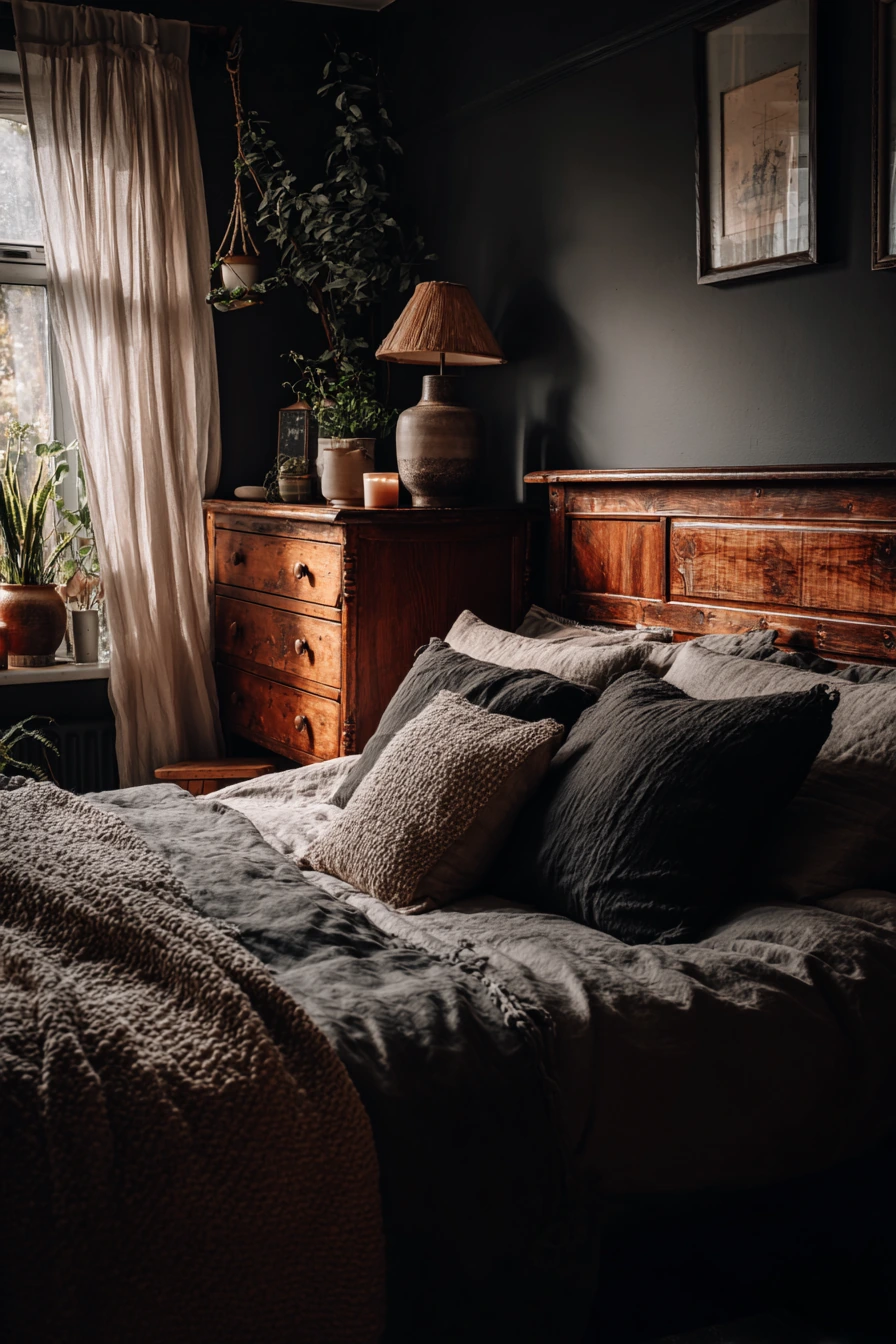 goth boho bedroom 5