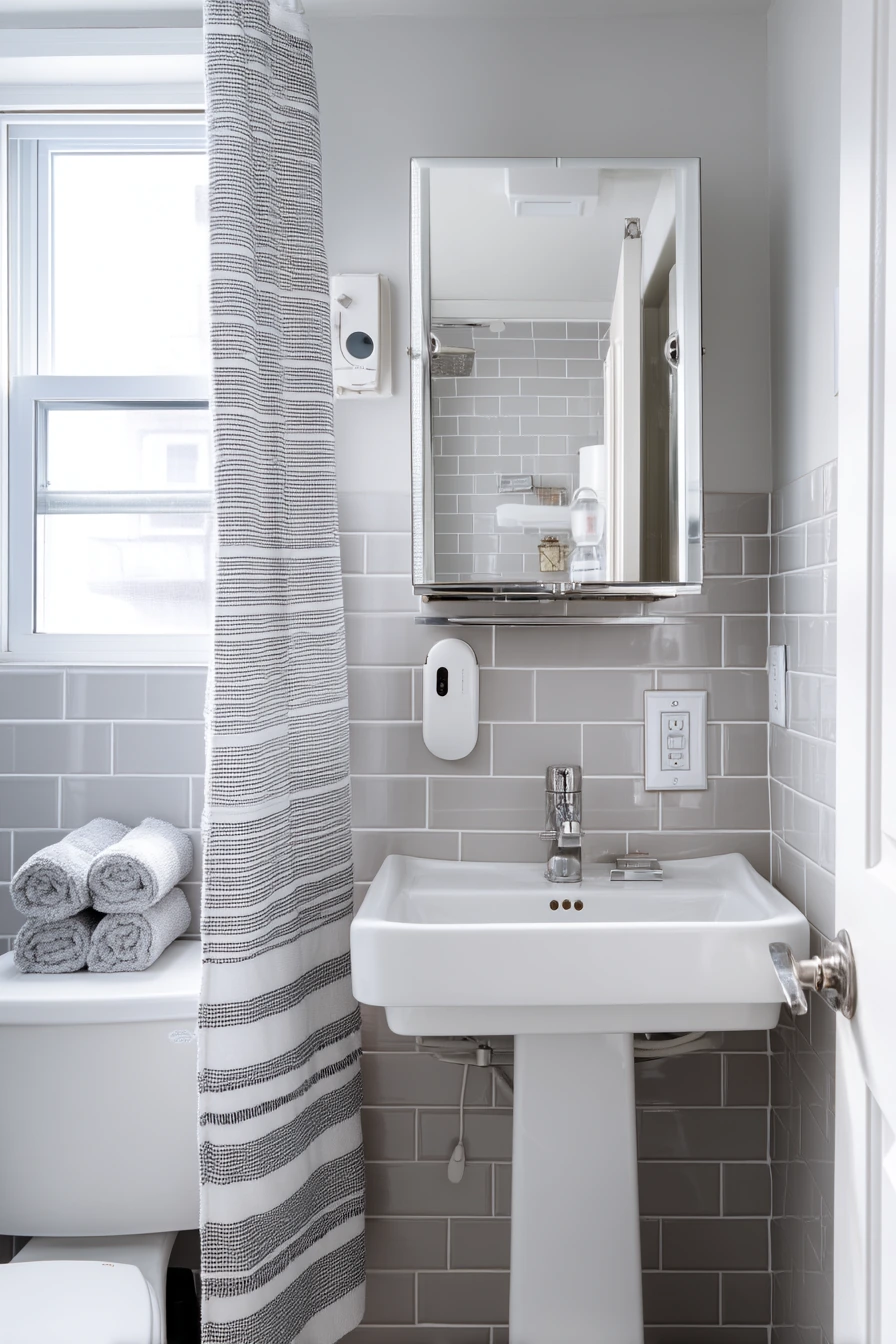 gray bathroom ideas 11