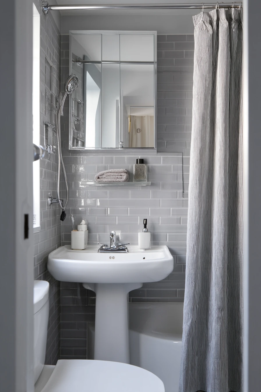 gray bathroom ideas 12