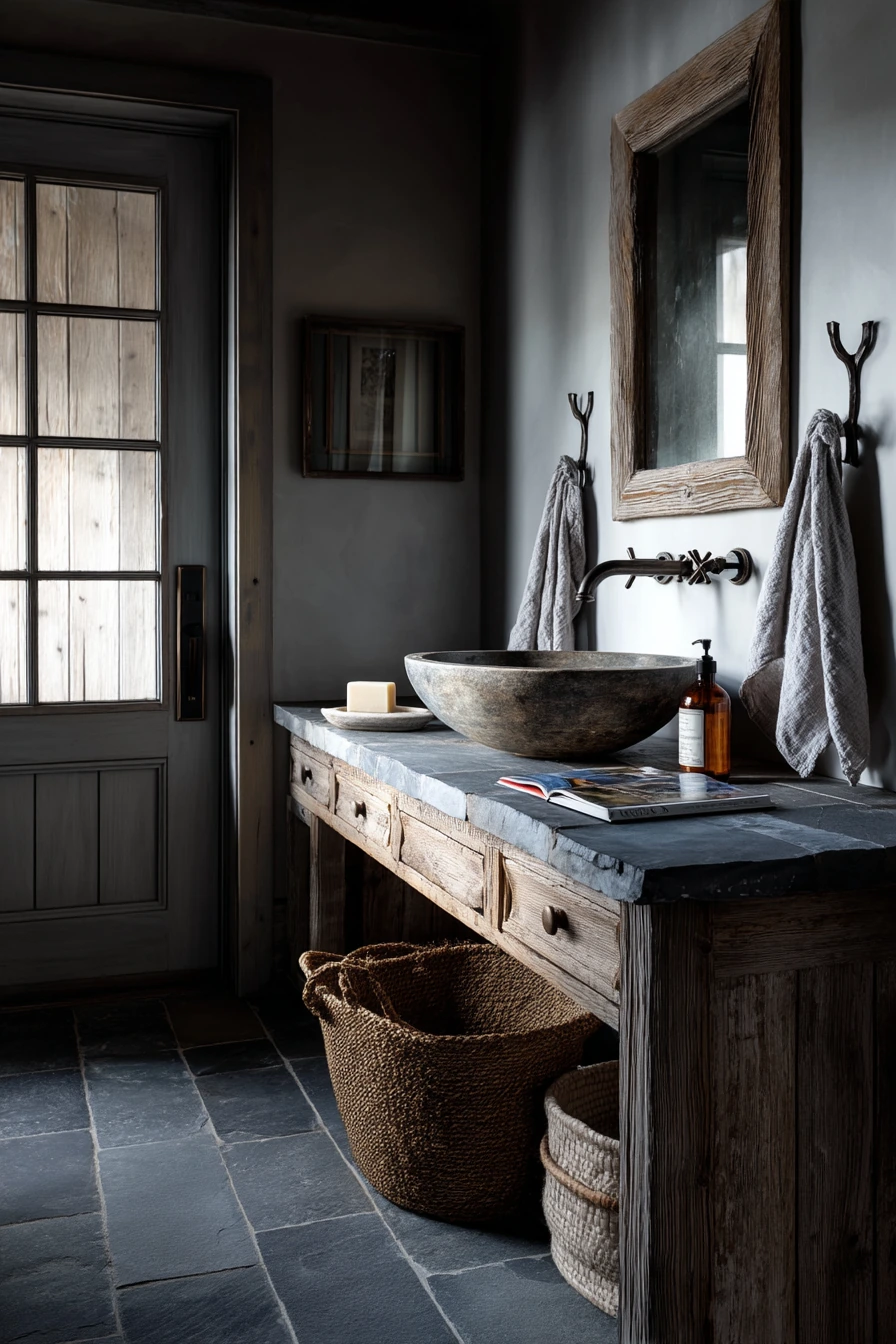 gray bathroom ideas 13