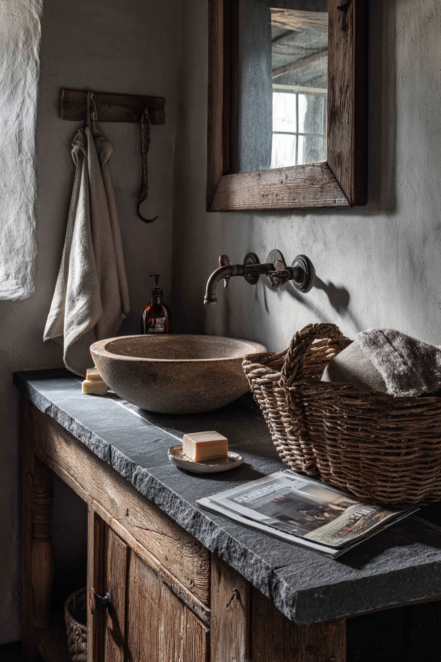 gray bathroom ideas 14