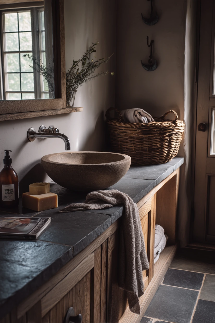 gray bathroom ideas 15