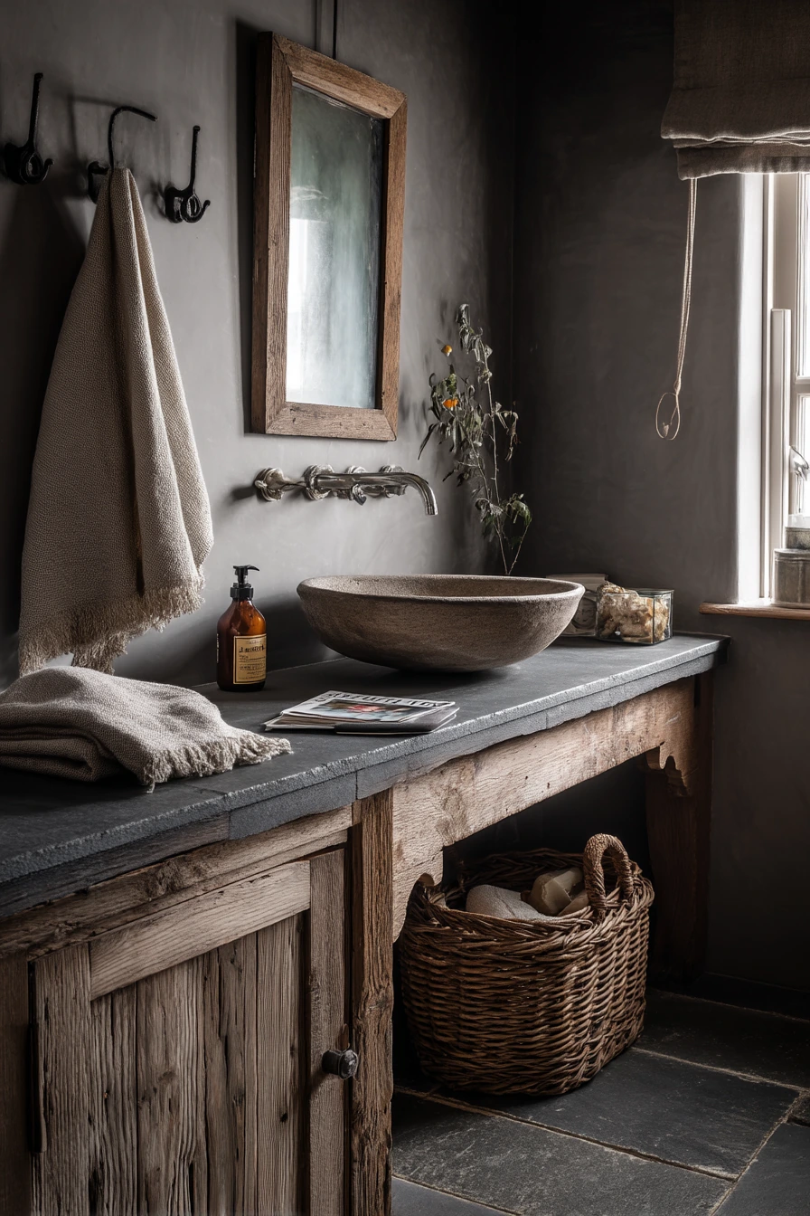 gray bathroom ideas 16