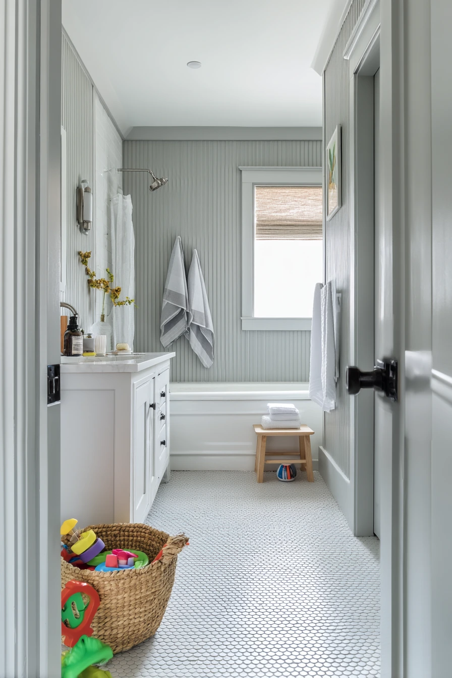 gray bathroom ideas 22