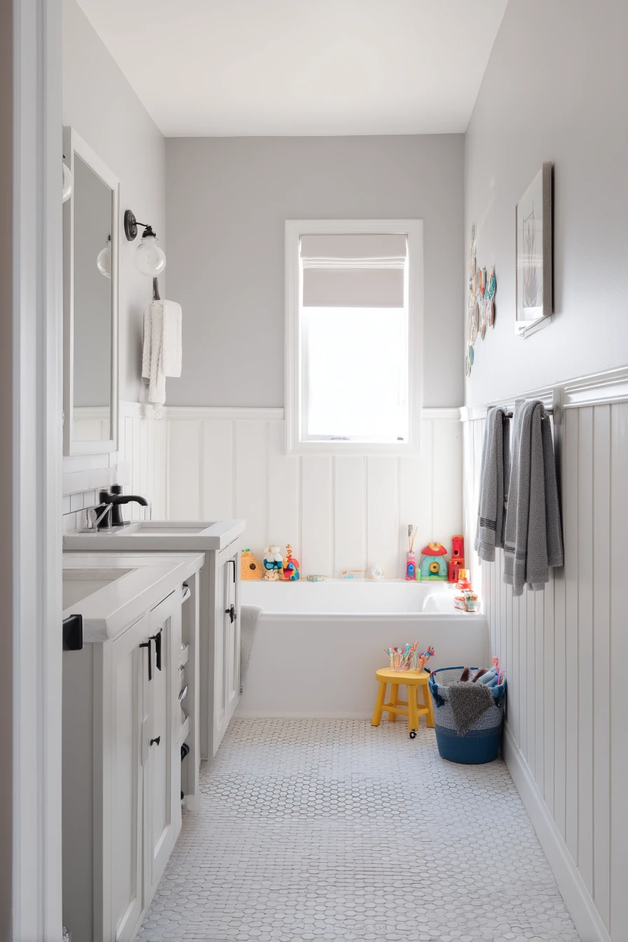 gray bathroom ideas 23