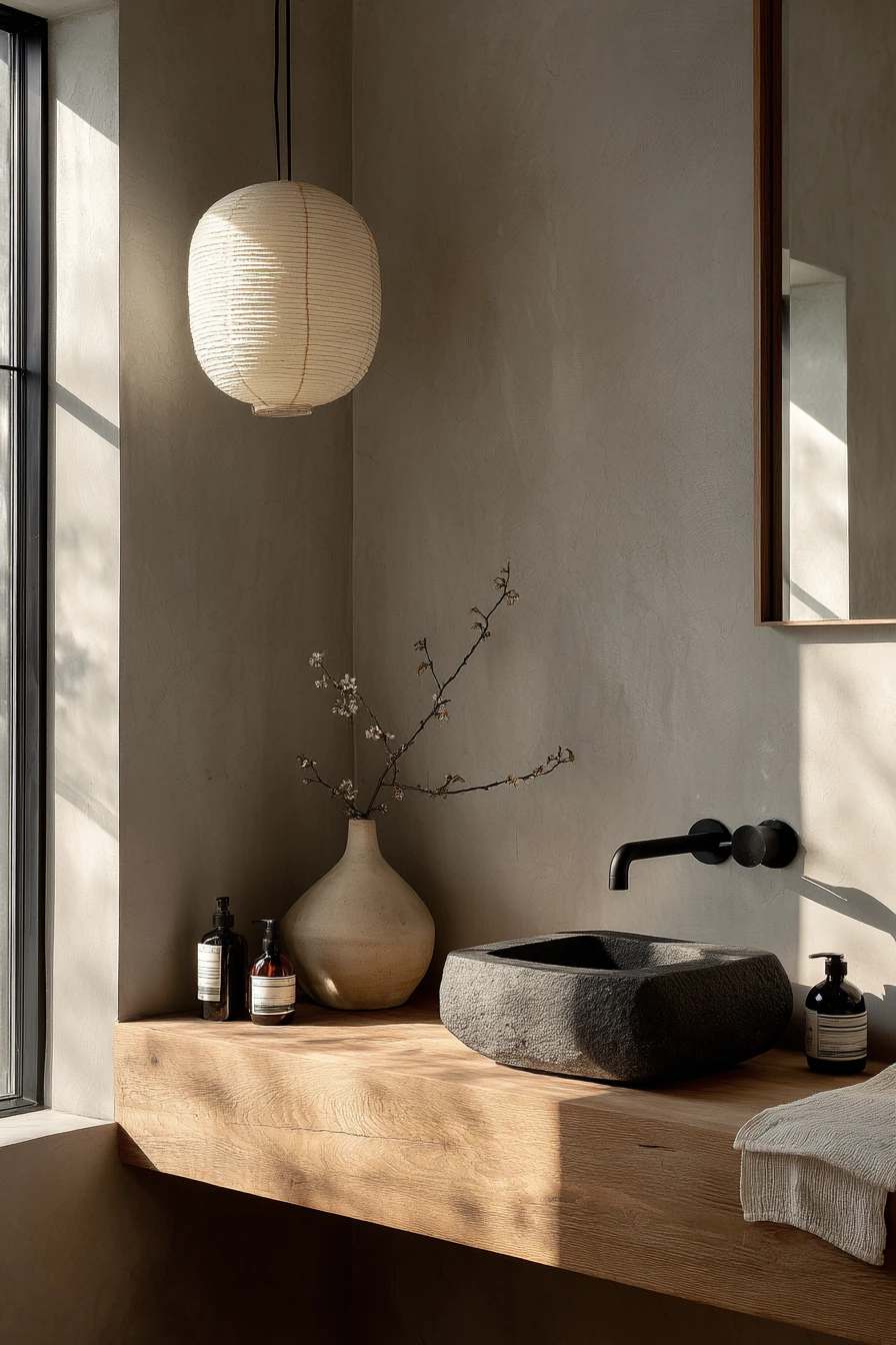 gray bathroom ideas 25