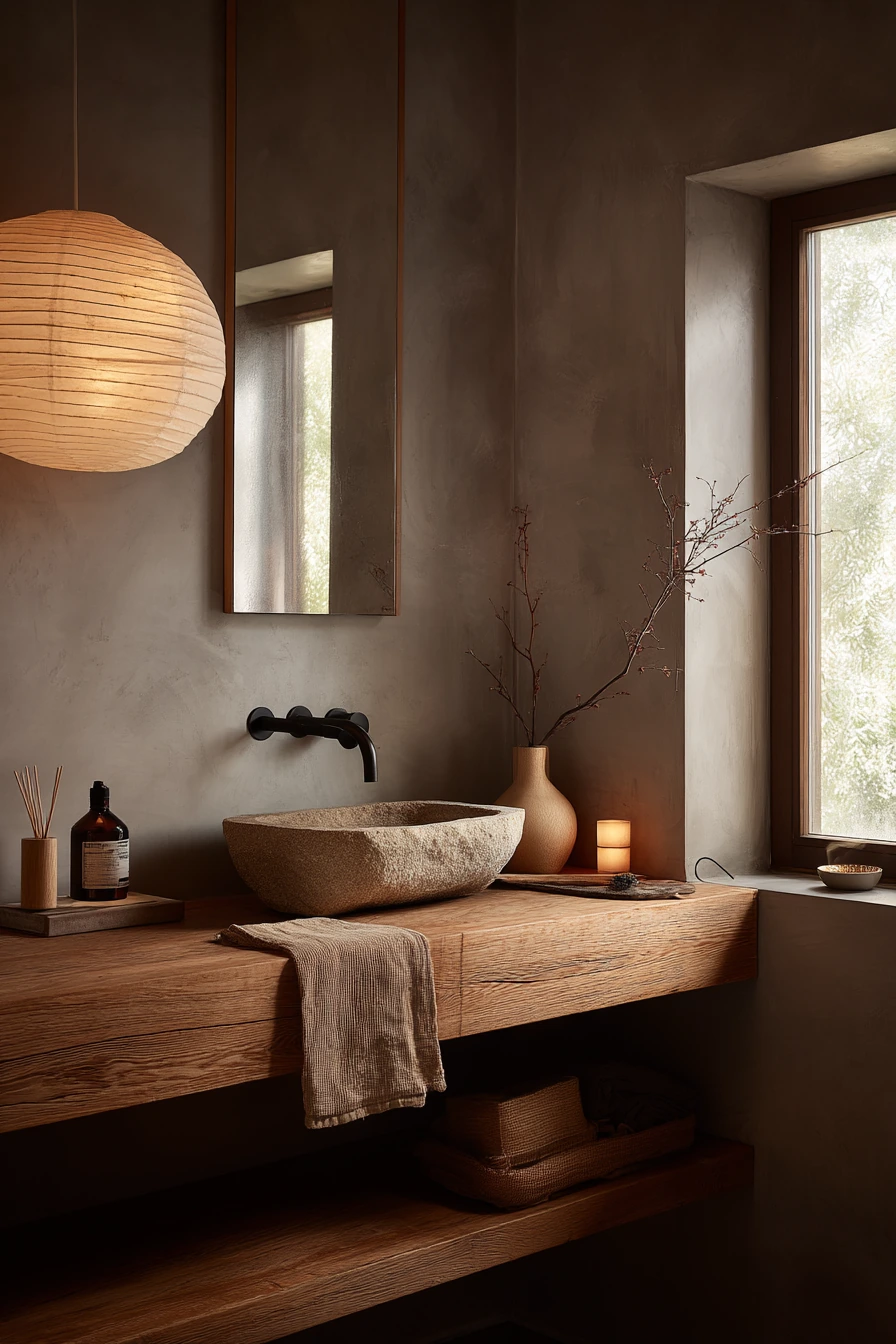 gray bathroom ideas 27