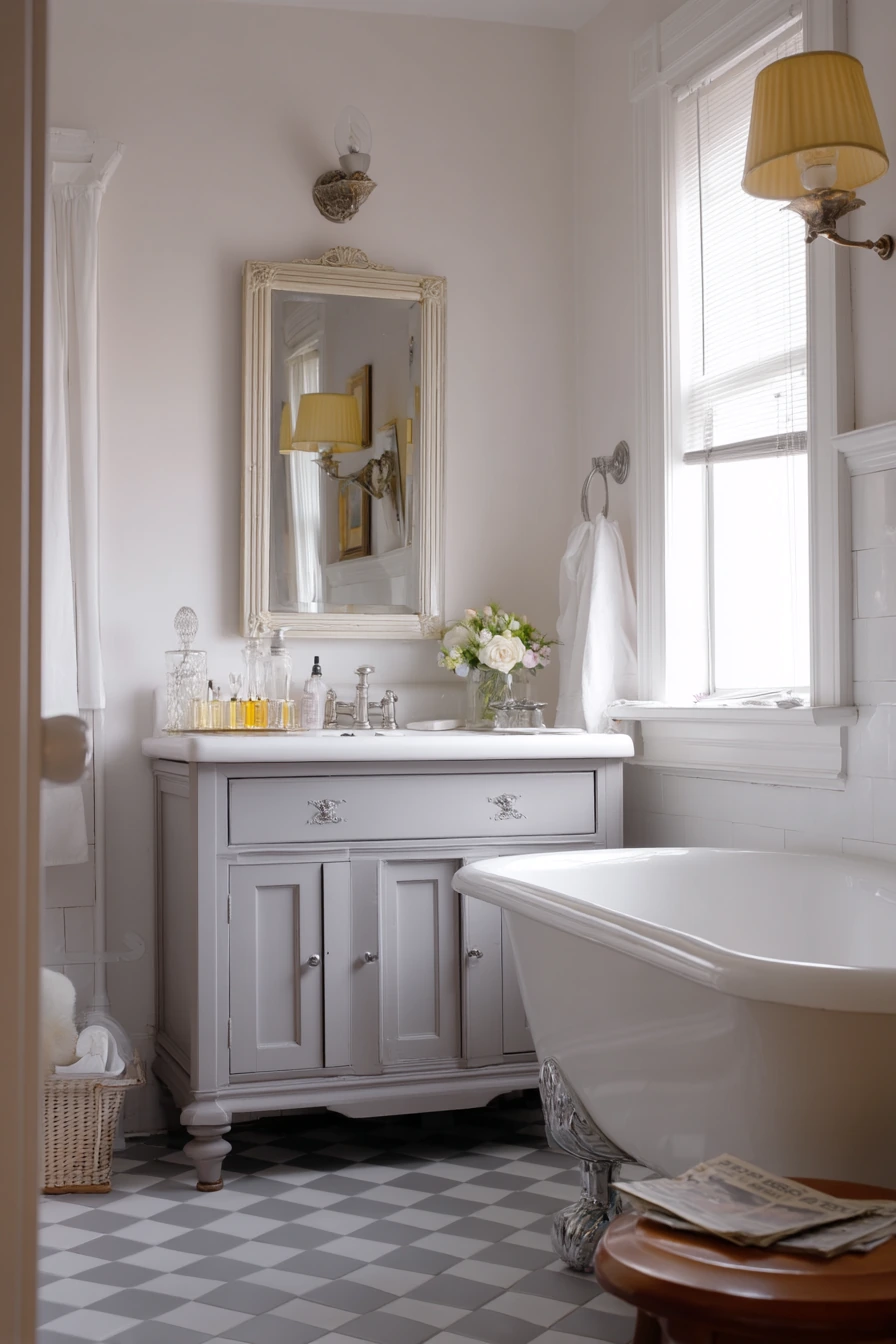gray bathroom ideas 29