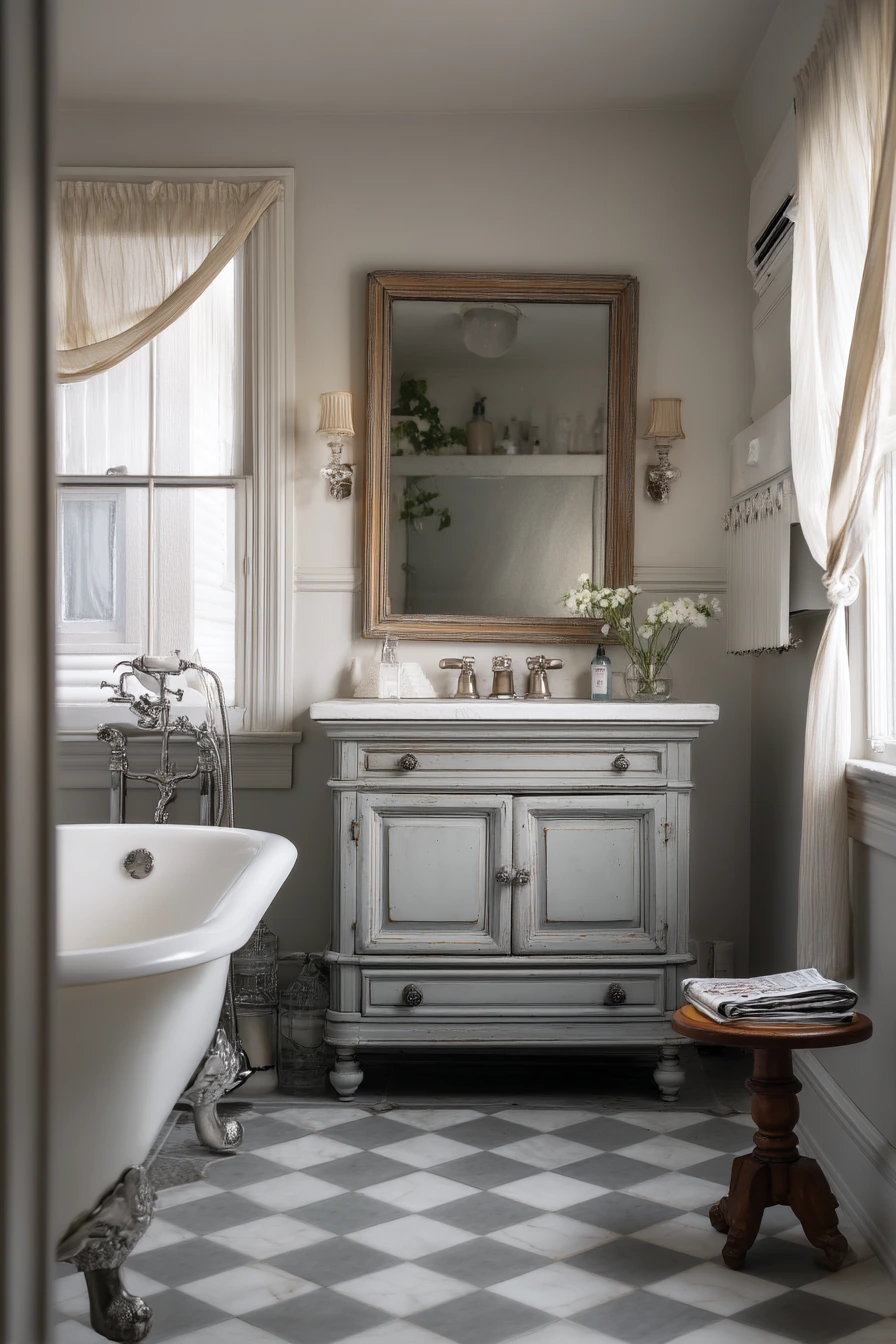 gray bathroom ideas 32