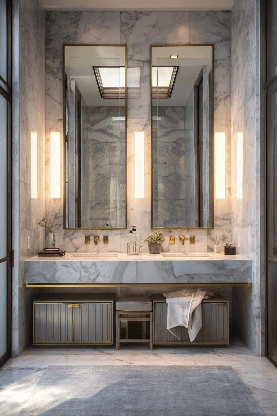 gray bathroom ideas 33