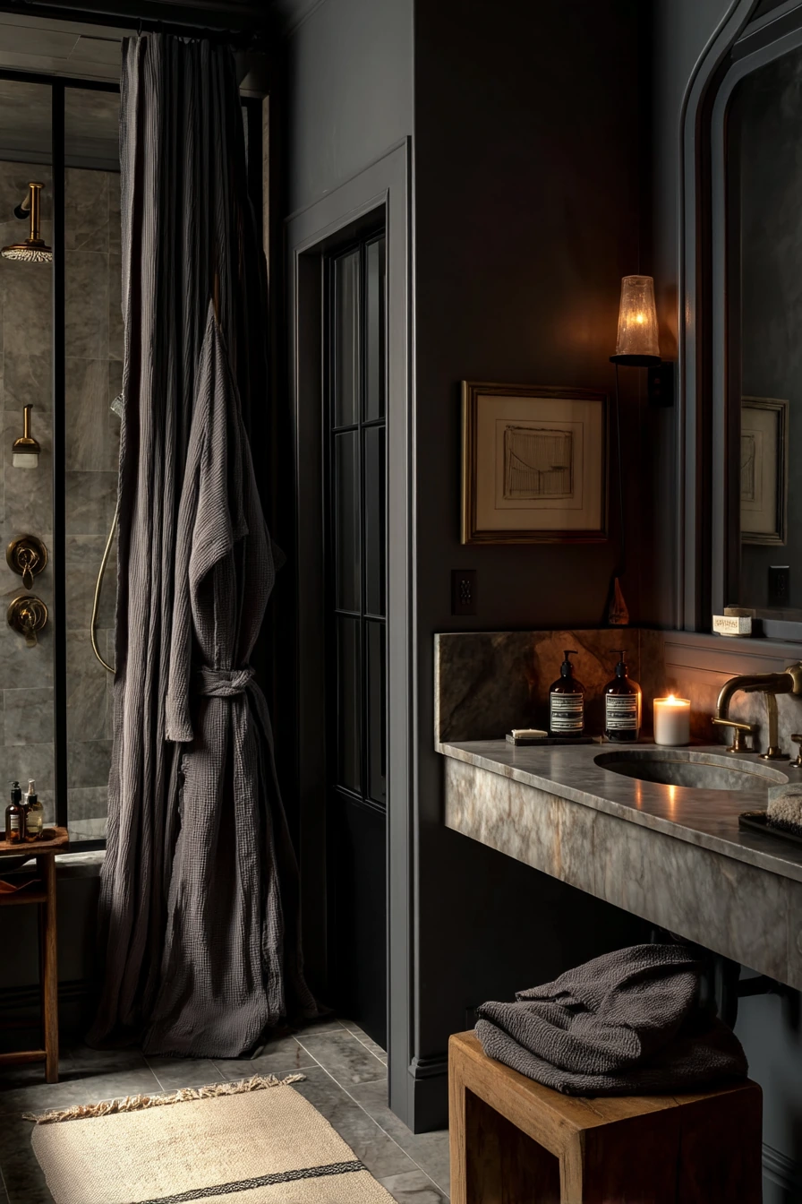 gray bathroom ideas 7