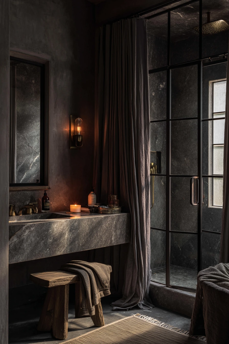 gray bathroom ideas 8