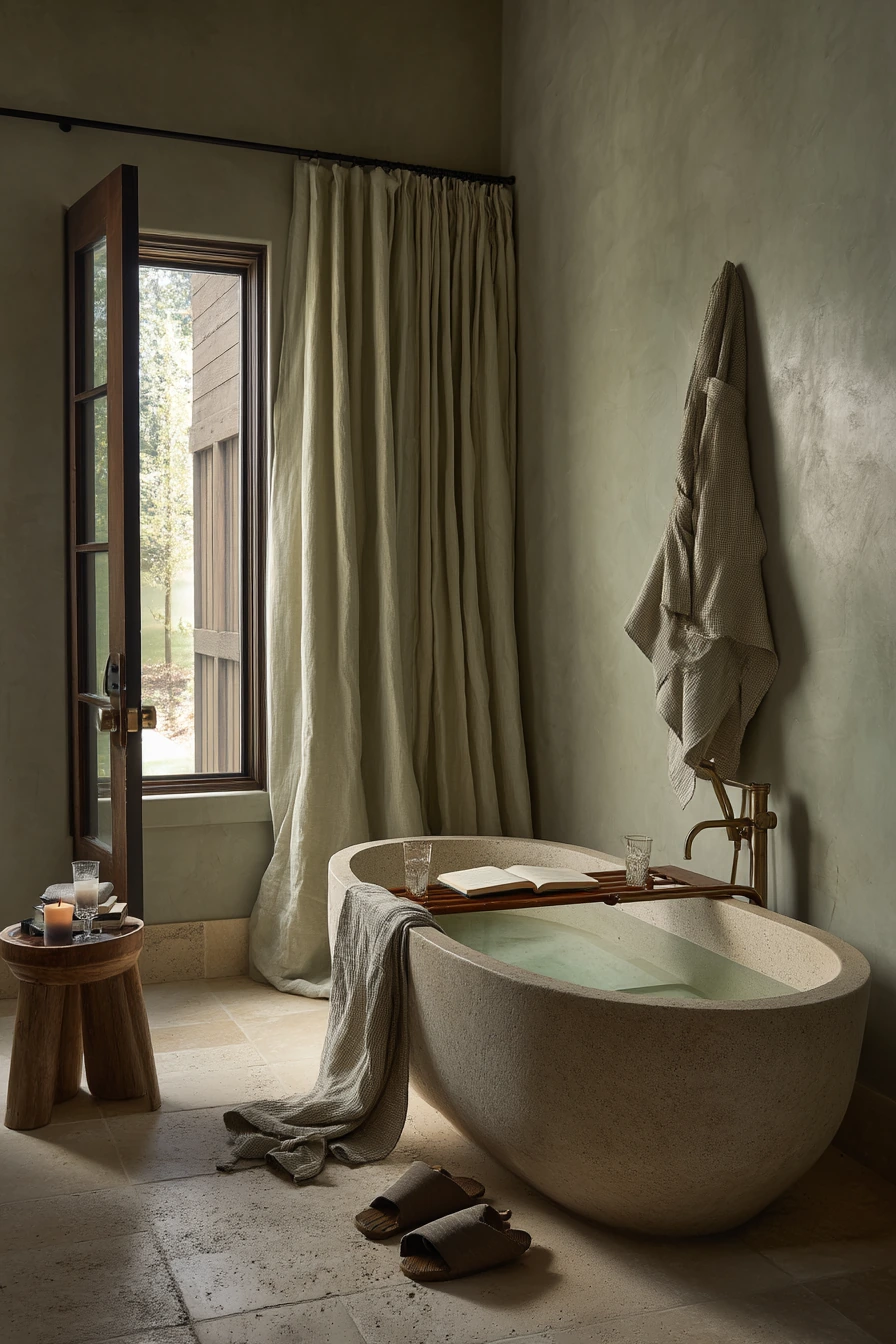green bathroom ideas 10