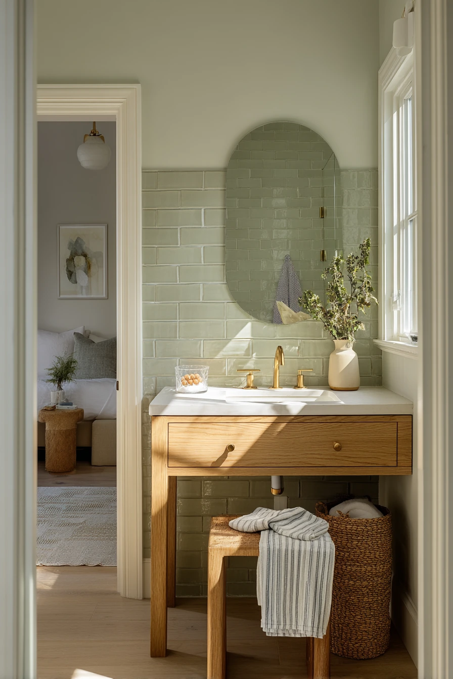 green bathroom ideas 3