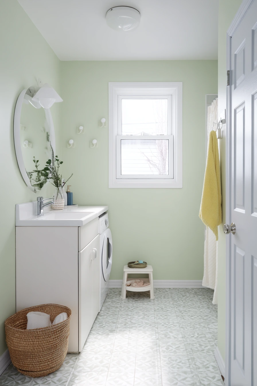 green bathroom ideas 33