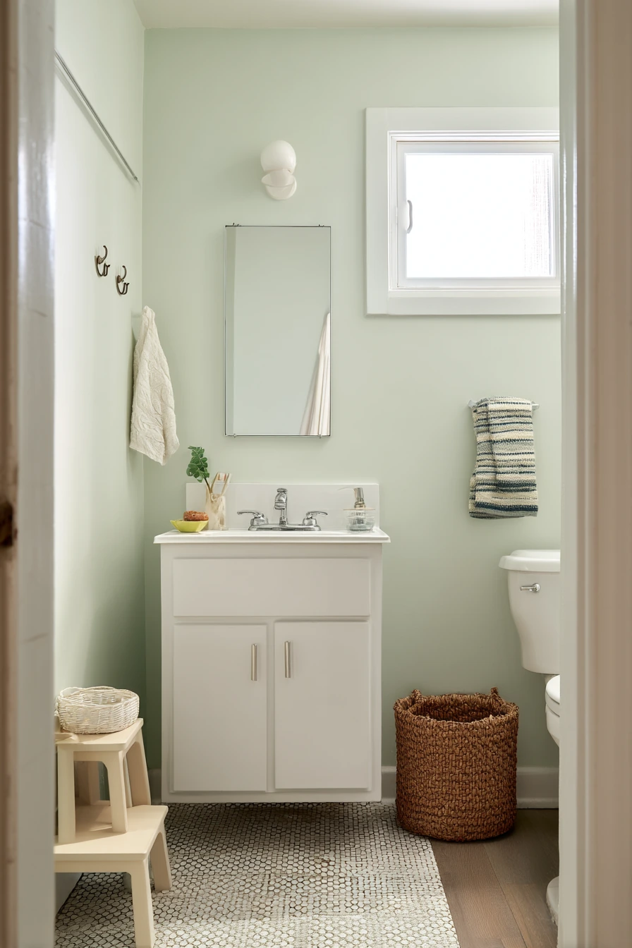 green bathroom ideas 36