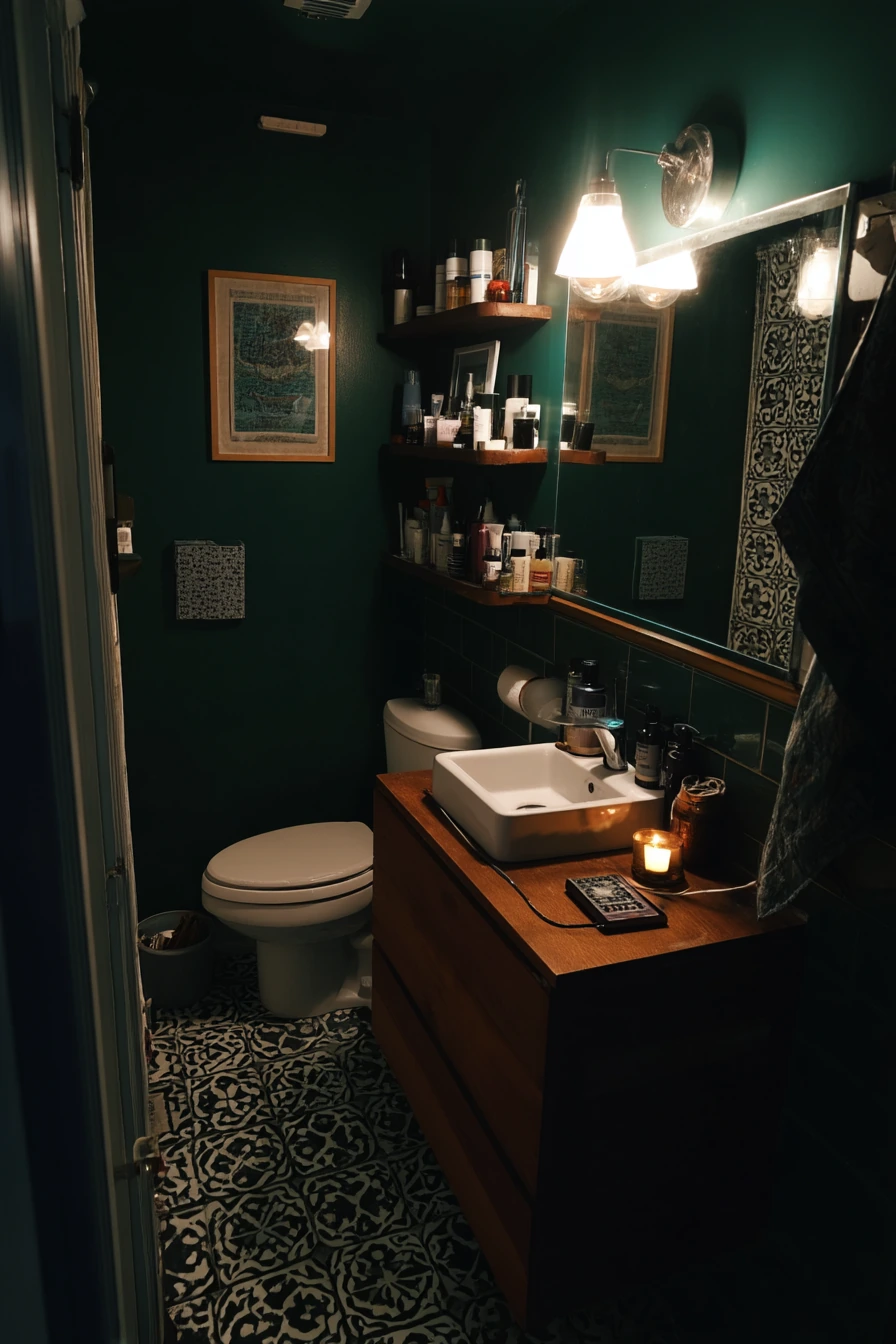 green bathroom ideas 6