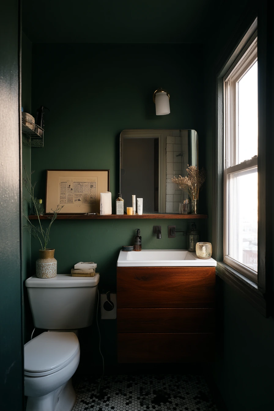 green bathroom ideas 8