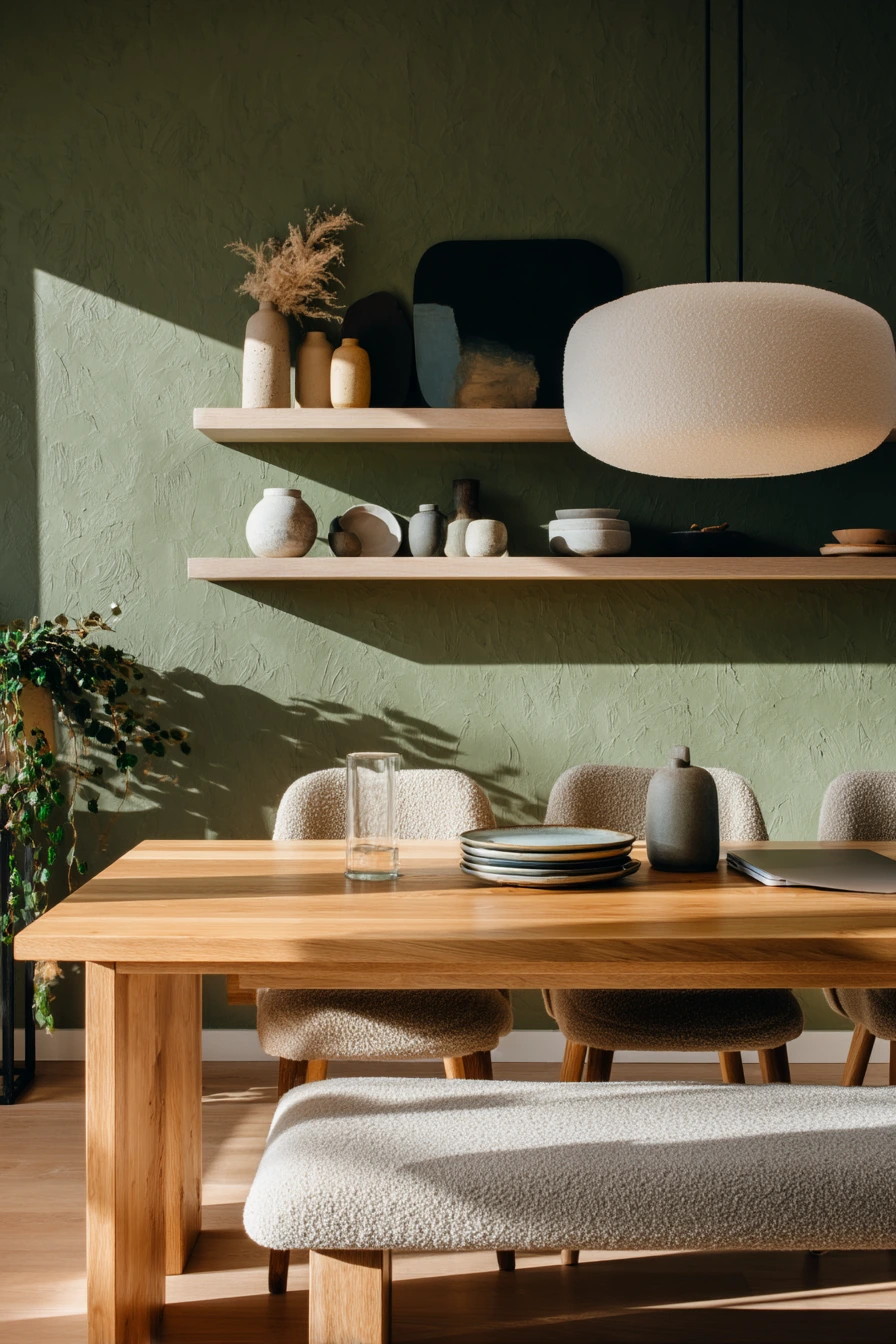 green dining room ideas 18