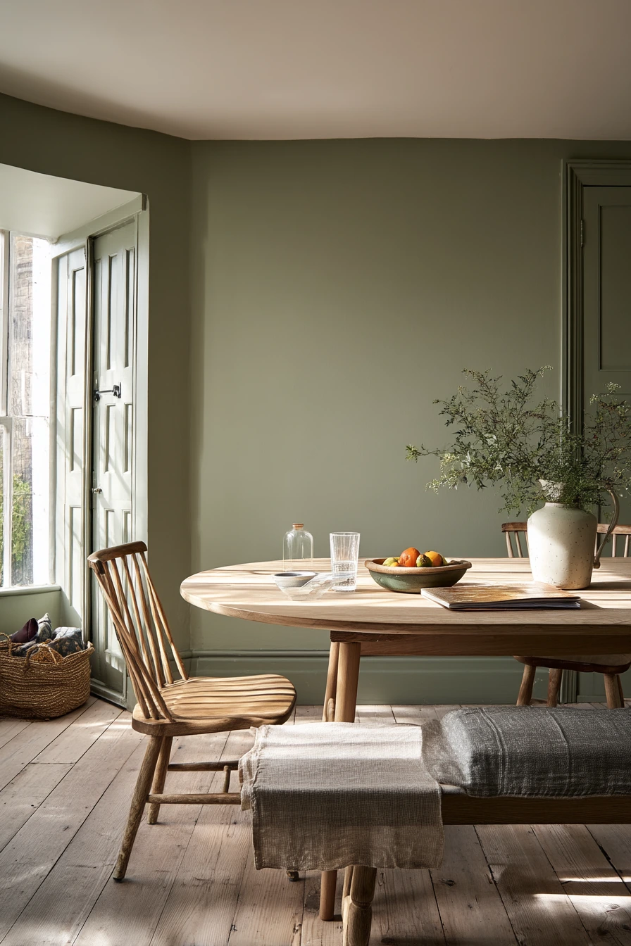 green dining room ideas 3