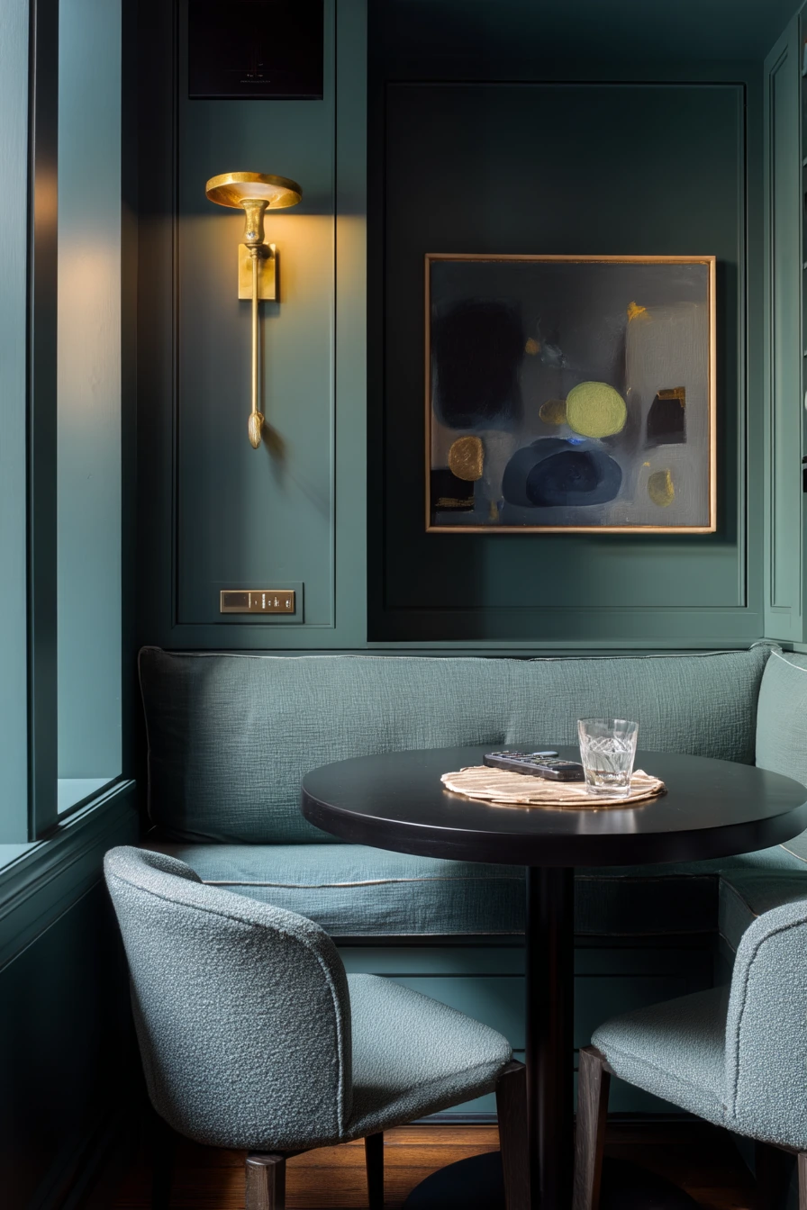 green dining room ideas 36