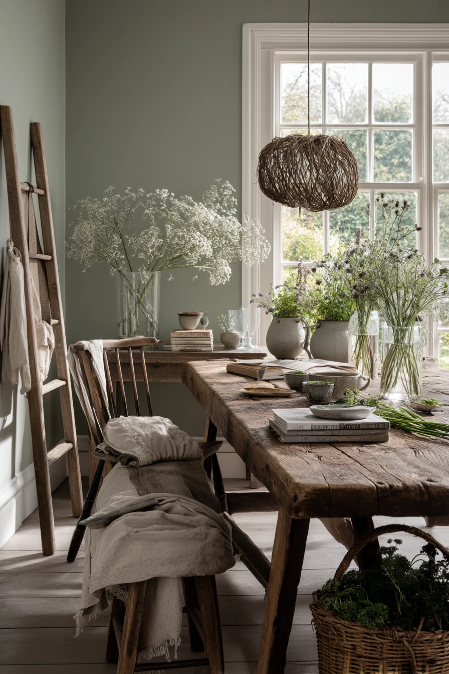 green dining room ideas 38