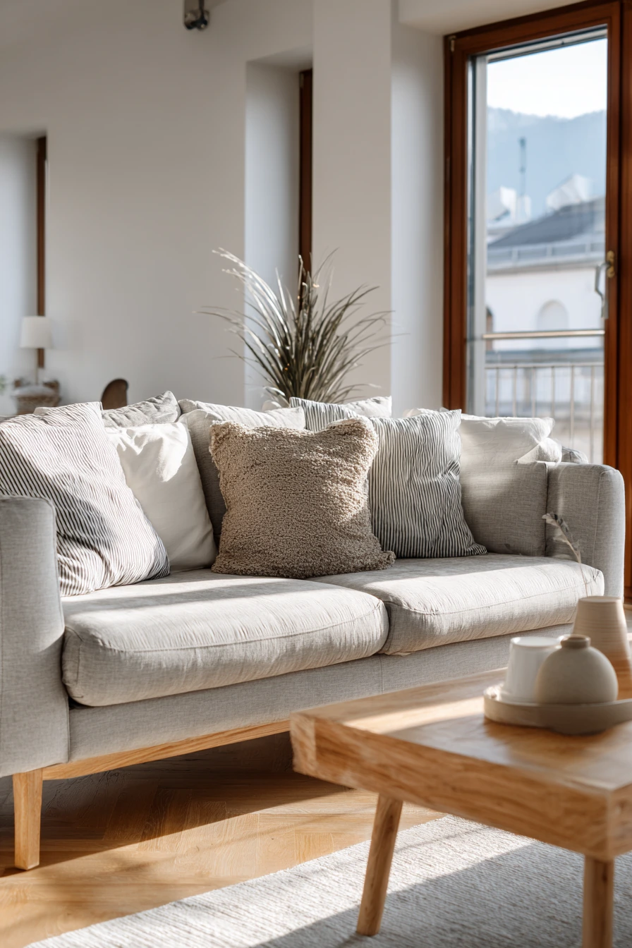 grey couch aesthetic 10