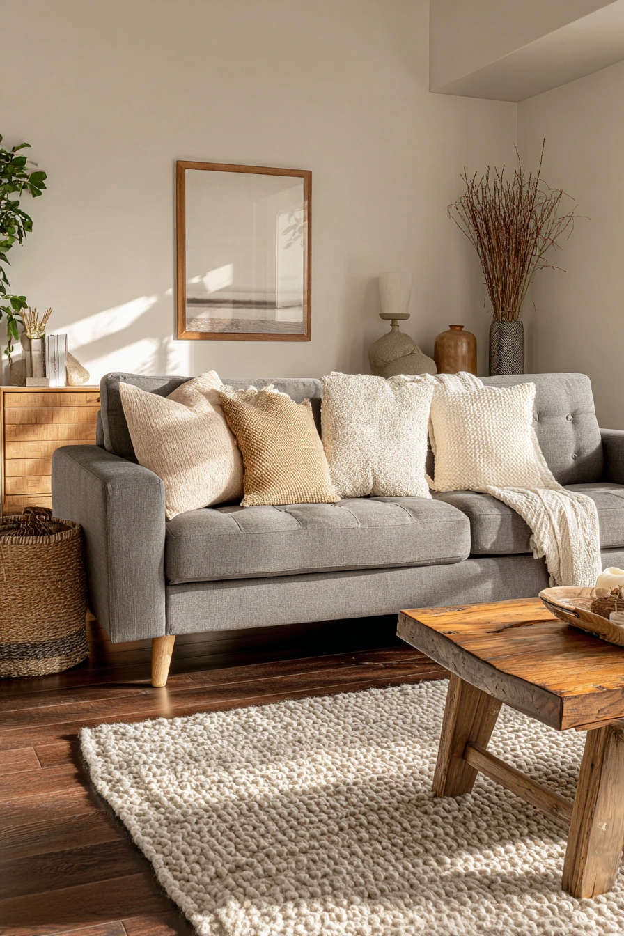 grey couch aesthetic 18