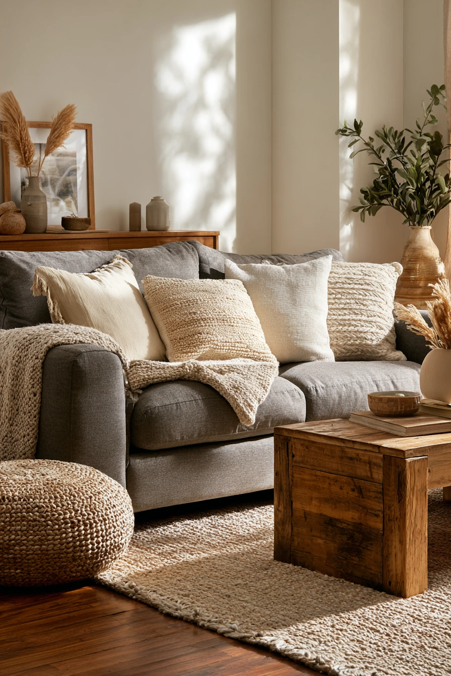 grey couch aesthetic 19