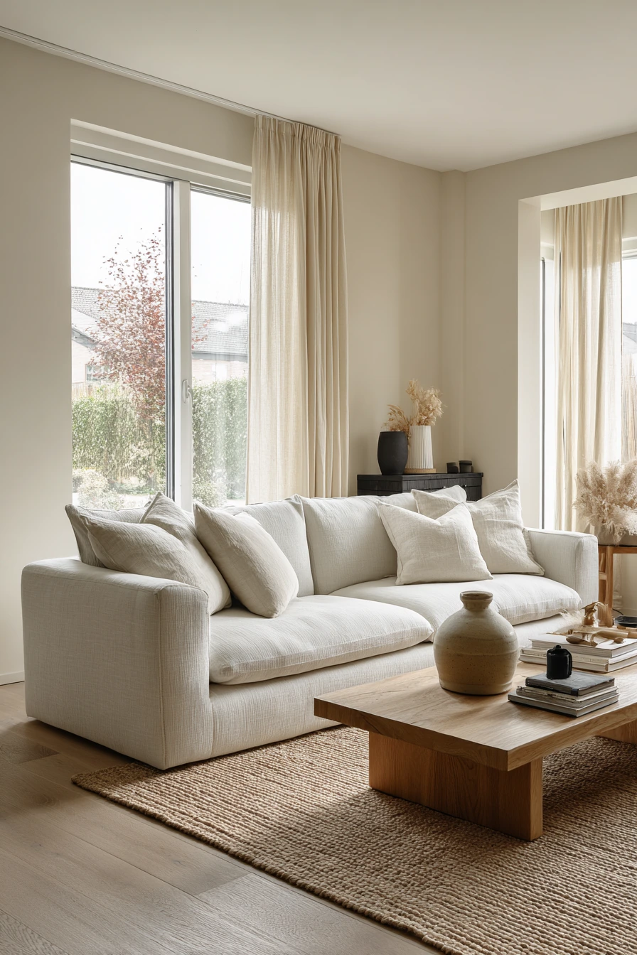 grey couch aesthetic 2