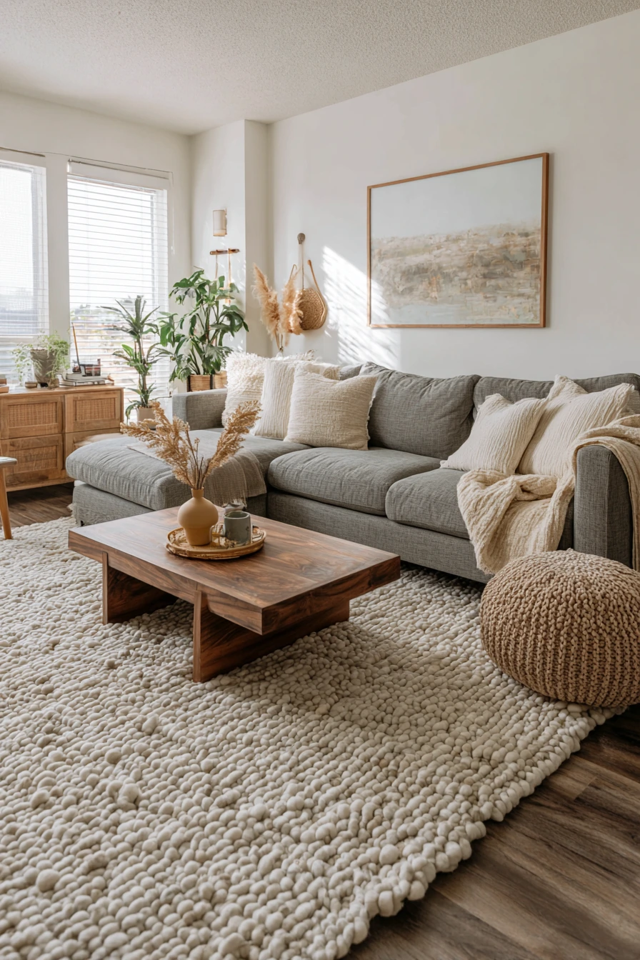 grey couch aesthetic 20