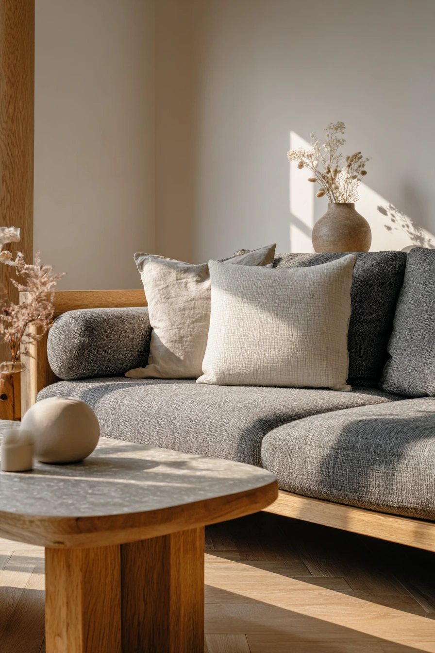 grey couch aesthetic 22