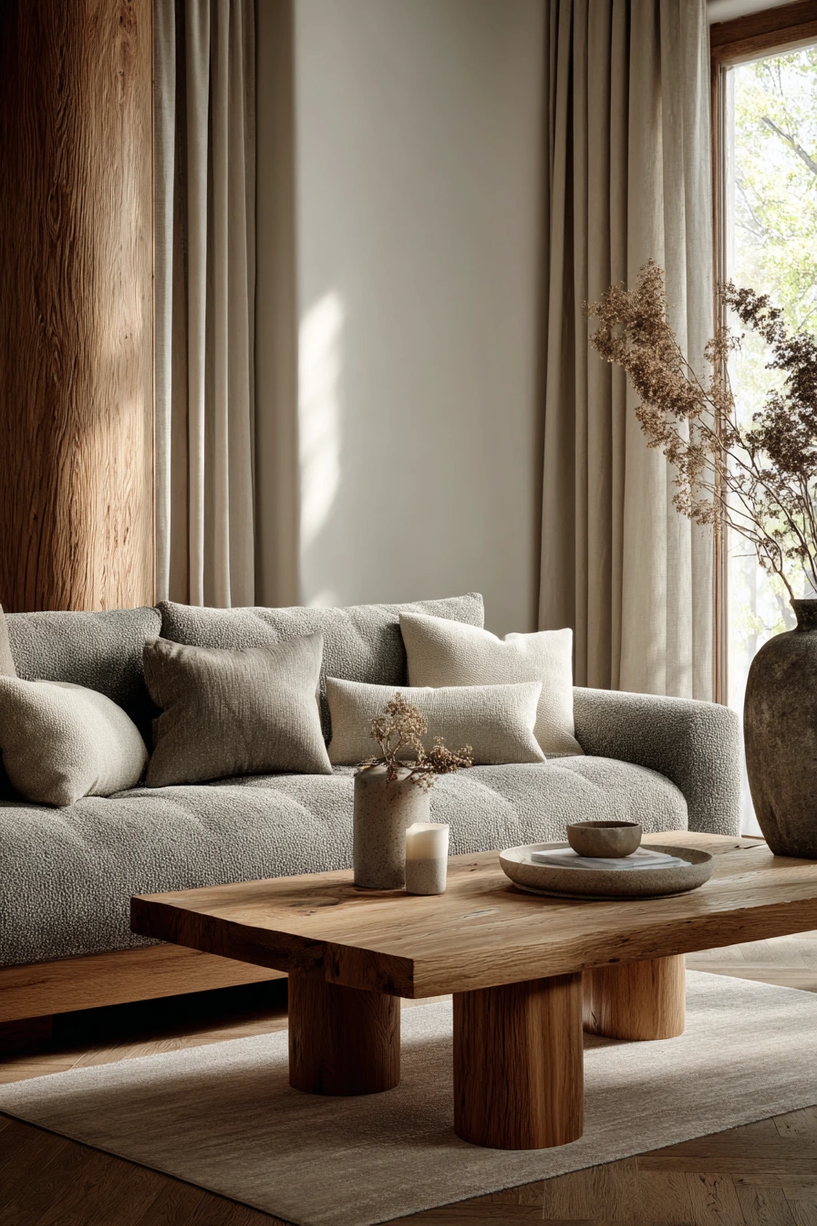 grey couch aesthetic 23