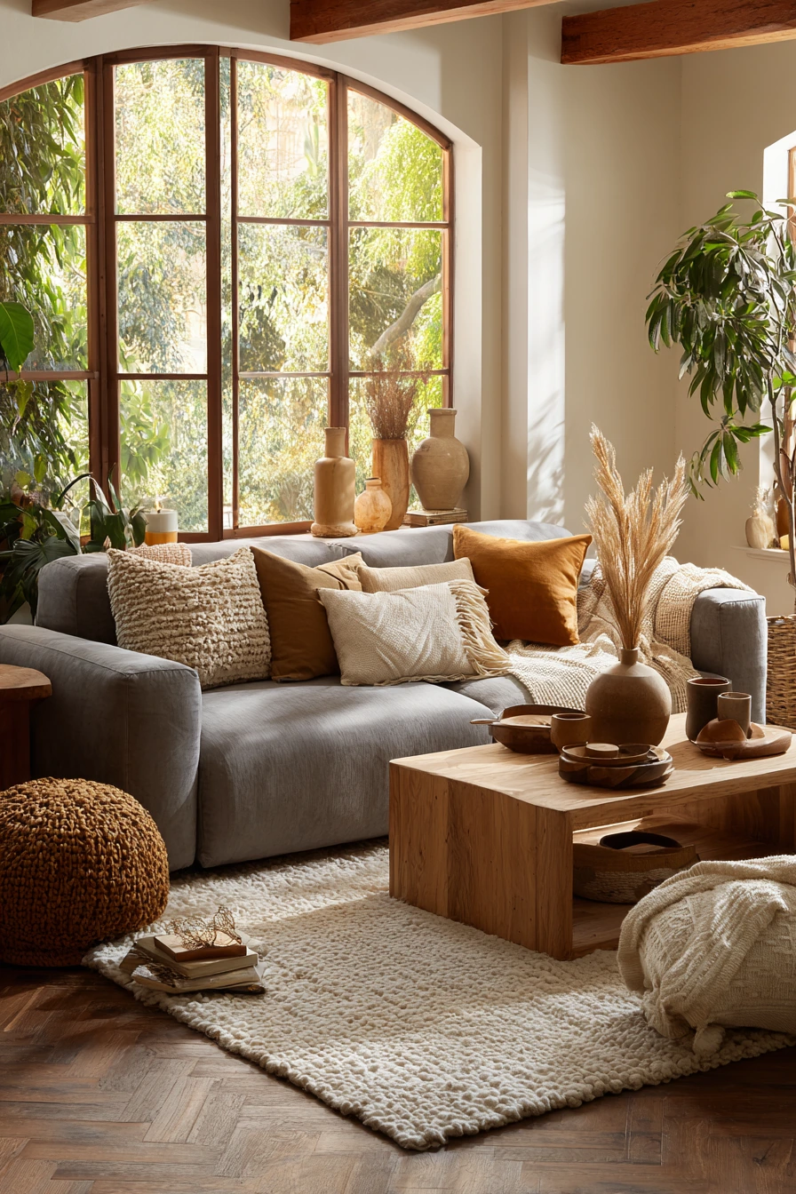 grey couch aesthetic 27