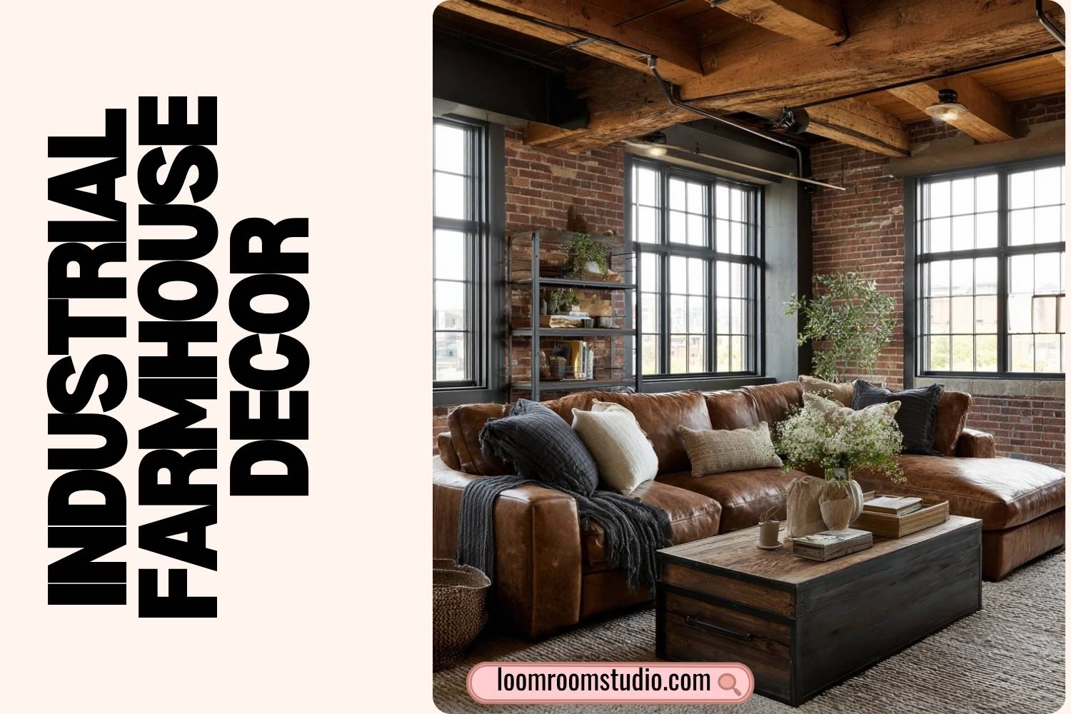 industrial farmhouse decor